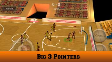 Basketball 3D Shoot Game Affiche