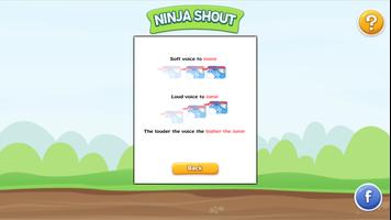 Ninja Shout capture d'écran 1