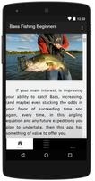 Bass Fishing For Beginners poster