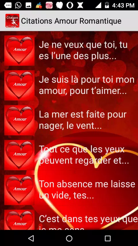 Citations Amour Romantique For Android Apk Download