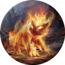 Fiery cat live wallpaper APK