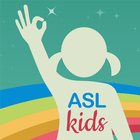 Gebarentaal voor kinderen ASL-icoon
