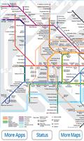 London Tube Map โปสเตอร์