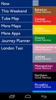 London Tube Map syot layar 1
