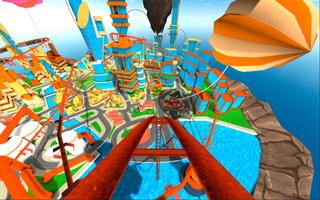 Crazy Roller Coaster VR-poster