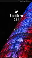 Barcelona 321 City Guide Cartaz