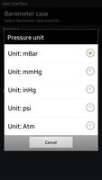 Barometer App Free capture d'écran 3
