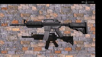 M4 Assault Rifle Affiche