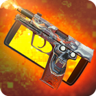 Weapons Skins Shoot Simulator آئیکن