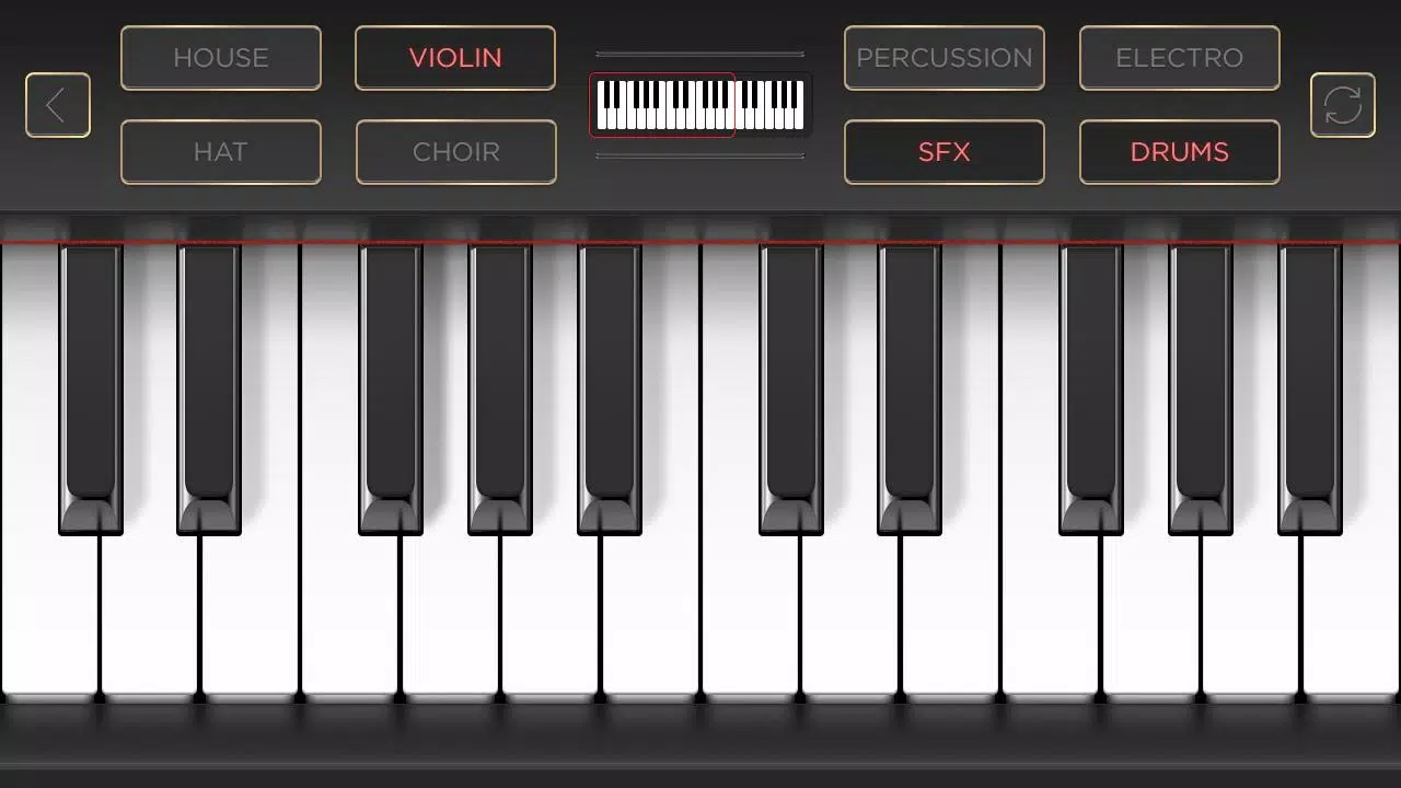 Descarga de APK de Aprender Jugar Piano Simulador para Android