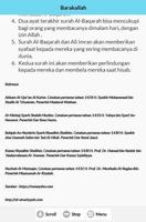 Manfaat Membaca Surat dan Ayat Suci Al-qur'an تصوير الشاشة 2