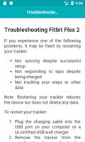 User Guide of Fitbit Flex 2 screenshot 1