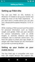 User Guide of Fitbit Alta HR Ekran Görüntüsü 1