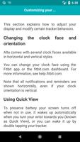 User Guide of Fitbit Alta HR Ekran Görüntüsü 3