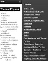 Physics Formulas and Equations captura de pantalla 3