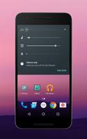 Android N Dark cm13 theme capture d'écran 3