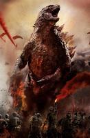 Godzilla Wallpaper Affiche