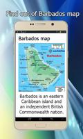 Barbados map capture d'écran 1