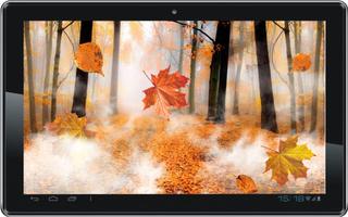 Autumn Fog HD live wallpaper Affiche