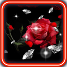 Diamond n Roses live wallpaper иконка