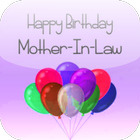 Birthday Card Mother In Law ikon