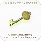 Icona Congratulation Exam Result Card