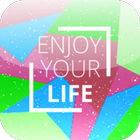 Enjoy Your Life Card icône