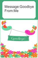 Farewell Card Affiche