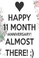 Happy Monthsary Photo Frame imagem de tela 1