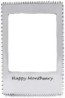 Happy Monthsary Photo Frame captura de pantalla 2