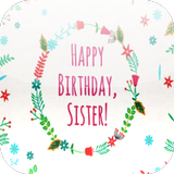 Happy Birthday Sister icône