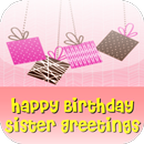 Happy Birthday Sister Greetings APK