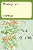 Hello Gorgeous Card اسکرین شاٹ 2