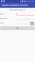 Angular acceleration converter screenshot 2