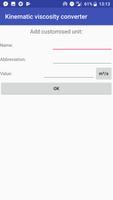 Kinematic viscosity converter screenshot 2