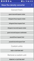 Mass flux density converter โปสเตอร์