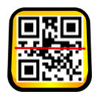 Barcode and QRcode scan icon