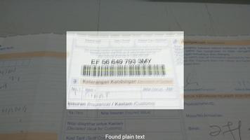 Barcode SMS poster