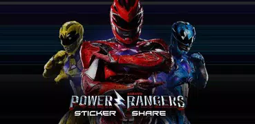 Power Rangers Sticker Share