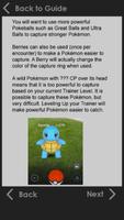 Full Guide for POKEMON GO TIPS syot layar 3