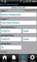 Flexi Time Tracker screenshot 3