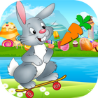 Bunny Dash Skater Adventure آئیکن