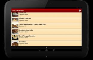 Carrot Cake Recipes screenshot 3