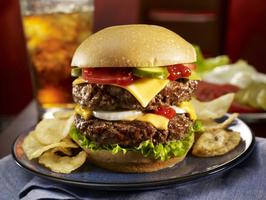 Delicious Burger Recipes Affiche