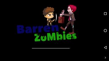 Barren vs Zombies Affiche