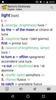 Barron's Italian - English Dictionary captura de pantalla 2