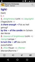Barron’s German - English Dictionary capture d'écran 2