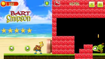 Bart Simp Adventure Game imagem de tela 1