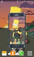 HD simpson wallpaper bart and homer poster