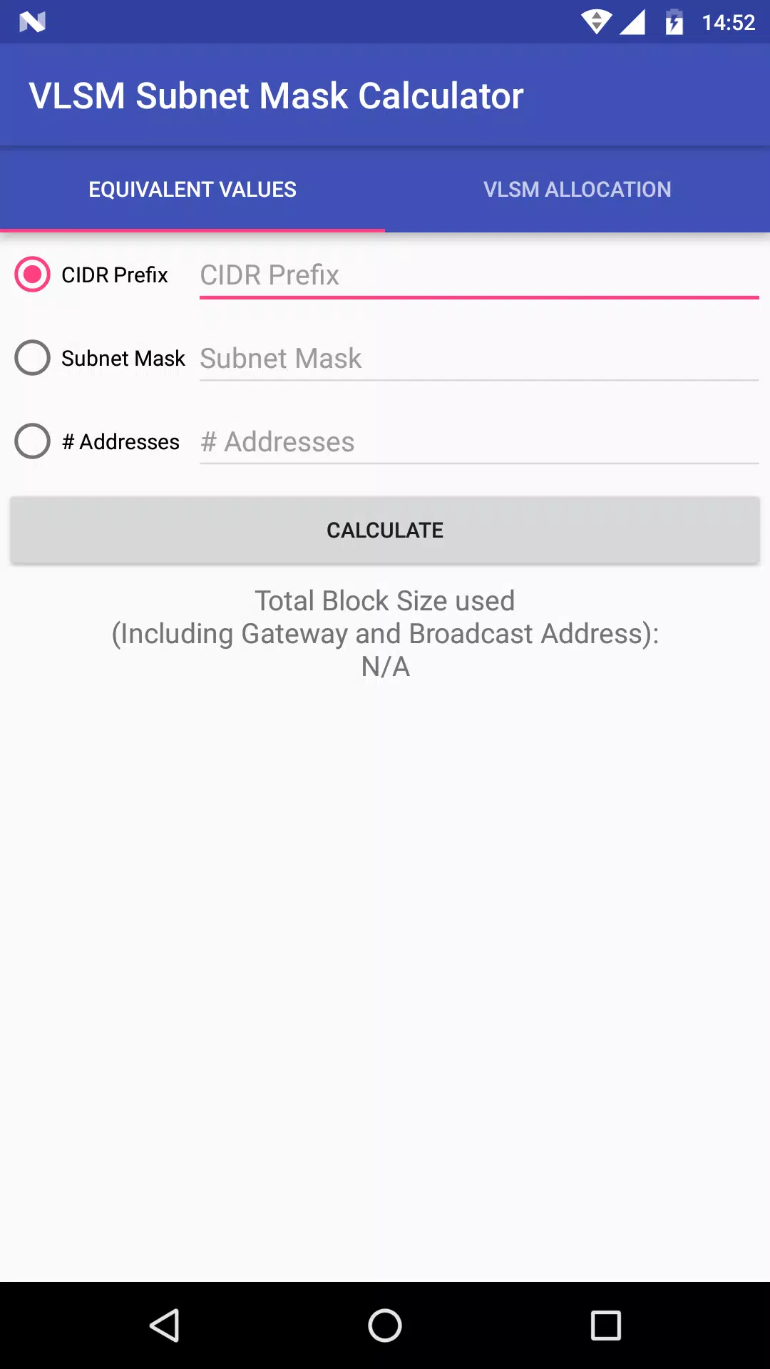 VLSM Subnet Mask Calculator APK for Android Download